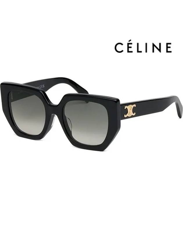 Sunglasses CL40239F 01F BLACK - CELINE - BALAAN 8