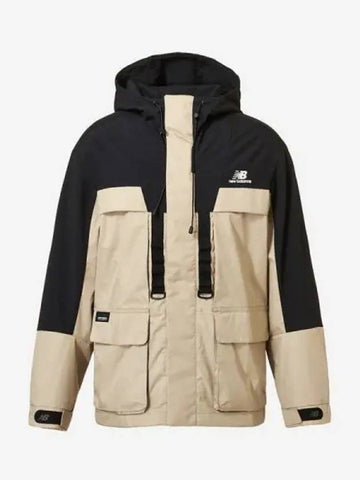 Uni ECCO Eco Mountain Jacket BEIGE - NEW BALANCE - BALAAN 1