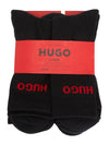 Logo Socks 6 Sets Black - HUGO BOSS - BALAAN 6