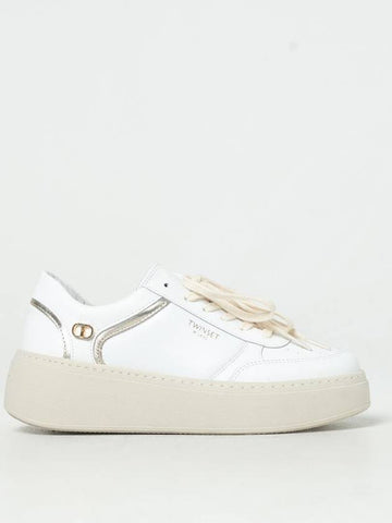 Sneakers Twinset in pelle laminata - TWINSET - BALAAN 1