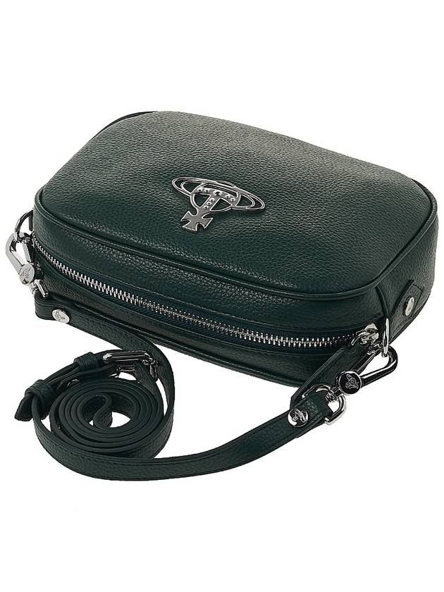 Anna Fake Leather Camera Cross Bag Green - VIVIENNE WESTWOOD - BALAAN 5