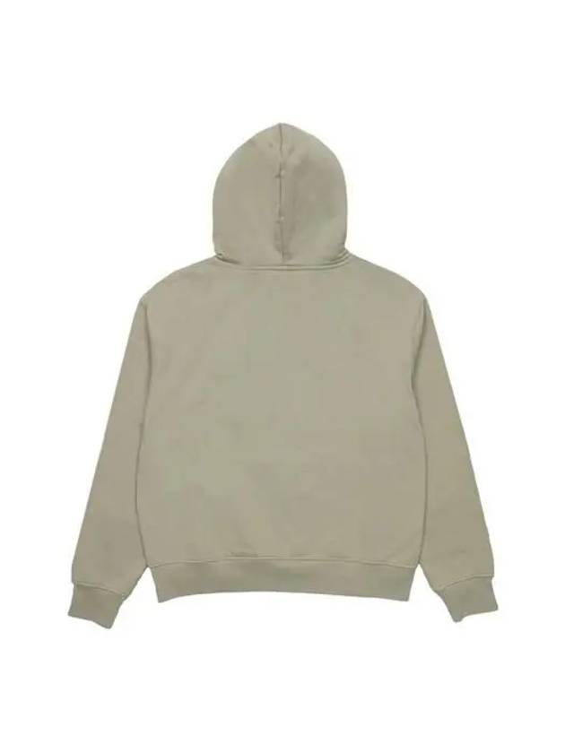 Chest Logo Print Classic Fit Cotton Hoodie Light Khaki - JACQUEMUS - BALAAN 3