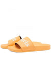 Logo Full Slide Orange White PMIC001S23PLA0012001 - PALM ANGELS - BALAAN 1