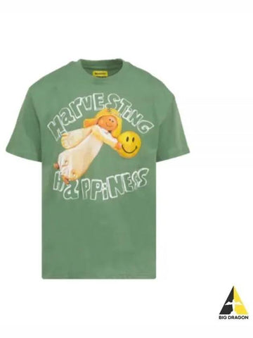 399001288 SAGE Smiley Angel Short Sleeve T Shirt - MARKET - BALAAN 1