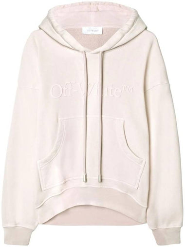 Laundry logo embroidery hoodie OWBB061S24FLE0023636 - OFF WHITE - BALAAN 1