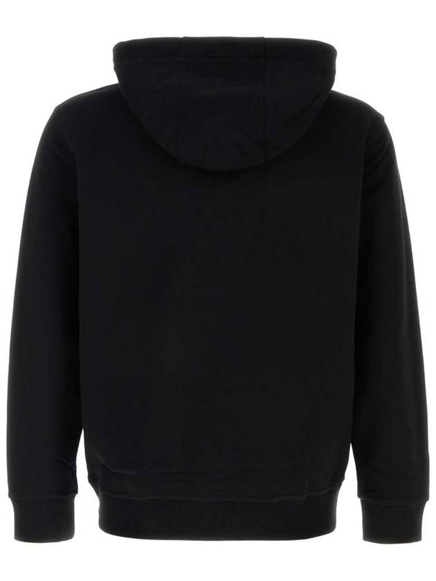 Logo Print Hoodie Black - BURBERRY - BALAAN 3