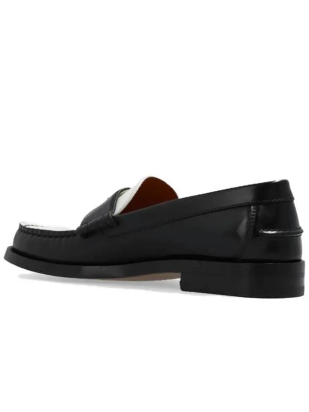 Interlocking G Loafer Black White - GUCCI - BALAAN 4