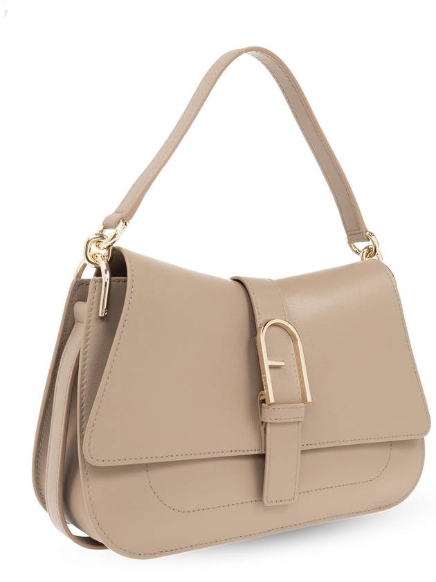 Furla ‘Flow Medium’ Shoulder Bag, Women's, Beige - FURLA - BALAAN 4