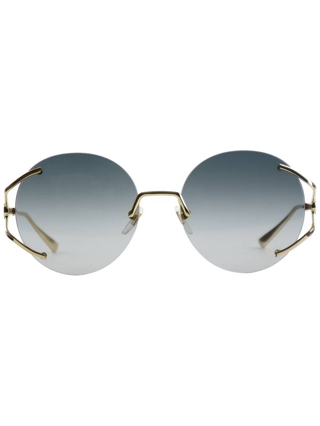 Eyewear Round Sunglasses Grey - GUCCI - BALAAN 2