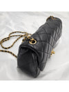 Classic New Mini Gold Ball Women s Cross Bag Black Lambskin AS1787 - CHANEL - BALAAN 6