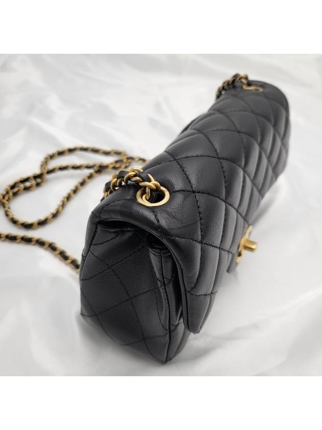 Classic New Mini Gold Ball Women s Cross Bag Black Lambskin AS1787 - CHANEL - BALAAN 6