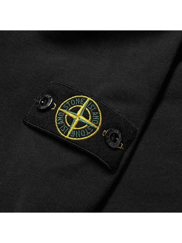 12th Anniversary Kids Waffen Hoodie Black 741661640 V0029 - STONE ISLAND - BALAAN 4