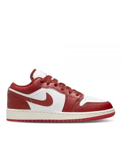 Air 1 SE Low Top Sneakers White Dune Red - JORDAN - BALAAN 2