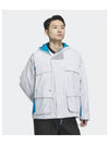 Utility Parka Clear Grey - ADIDAS - BALAAN 2