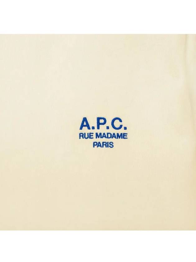 Raymond Short Sleeve T-shirt White - A.P.C. - BALAAN 4