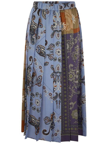 EDERE - Twill long skirt - WEEKEND MAX MARA - BALAAN 1