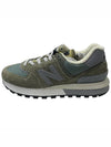 Stone Island 574 Low Top Sneakers Legacy Green - NEW BALANCE - BALAAN 2