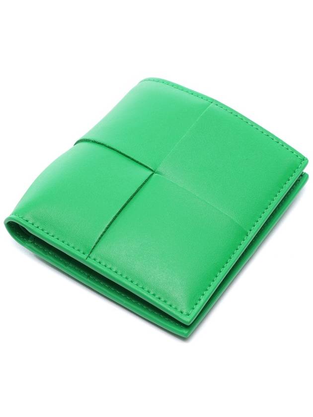 Slim Folder Half Wallet Green - BOTTEGA VENETA - BALAAN 6