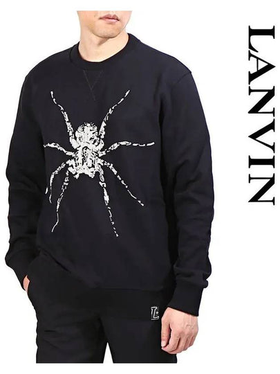 Spangled Spider Sweatshirt black - LANVIN - BALAAN 2