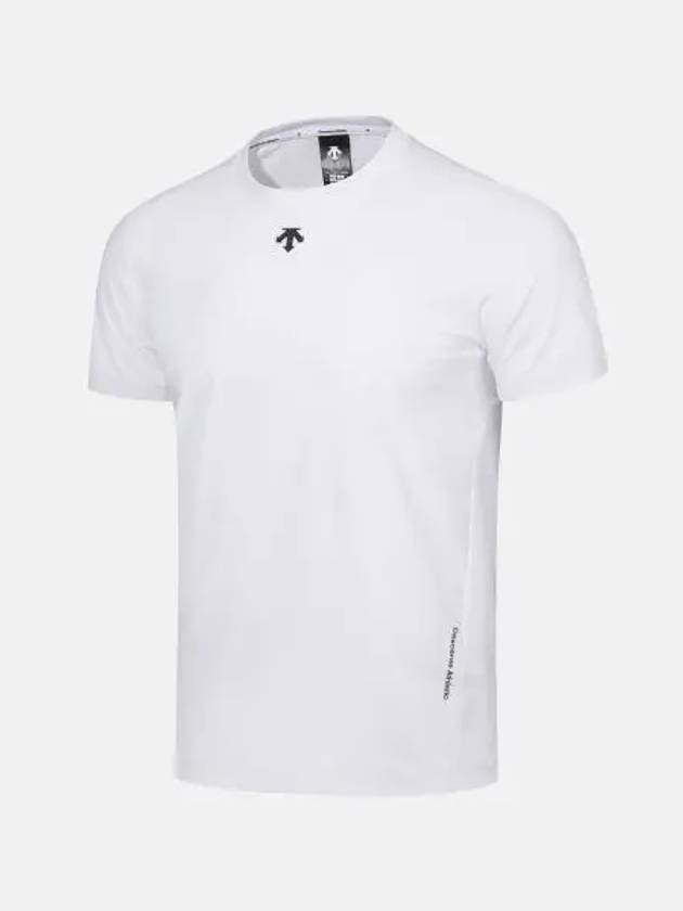 ICEMOTION Cooling Tricoat Short Sleeve T Shirt White SP323TTS71 - DESCENTE - BALAAN 1