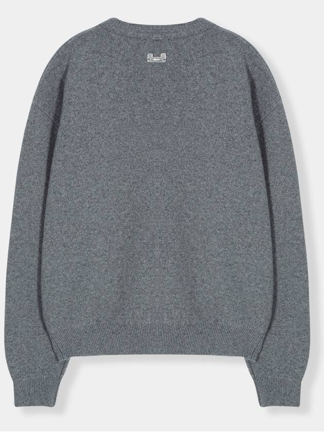 Herrash Round Neck Cardigan Gray - KINETO - BALAAN 4