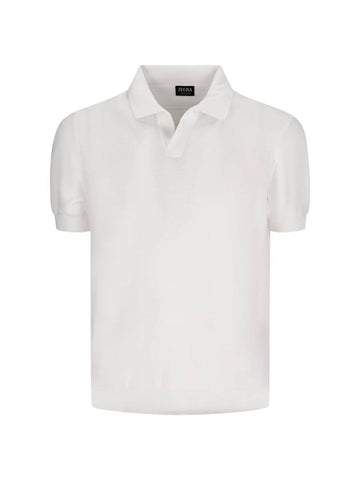 PREMIUM COTTON POLO - ERMENEGILDO ZEGNA - BALAAN 1