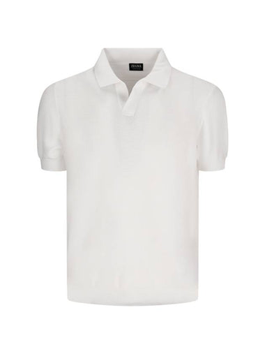 PREMIUM COTTON POLO - ERMENEGILDO ZEGNA - BALAAN 1