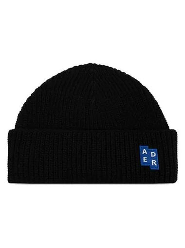 Significant TRS Tag Beanie 01 Noir BMSGFYHW0501BK - ADER ERROR - BALAAN 1