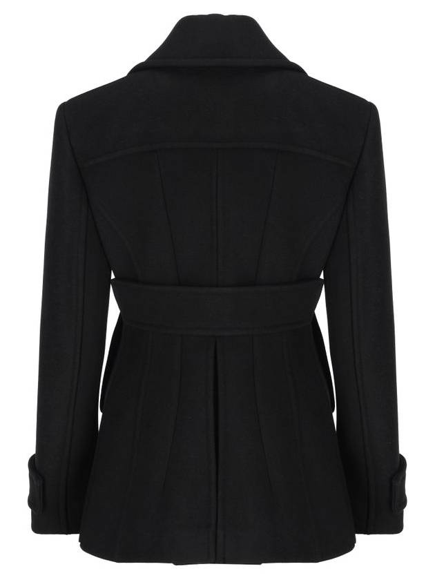 Valentino Garavani Coats Black - VALENTINO - BALAAN 2