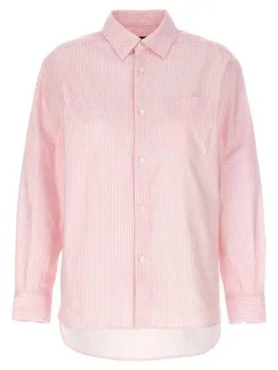 Sela Stripe Shirt Pink - A.P.C. - BALAAN 2