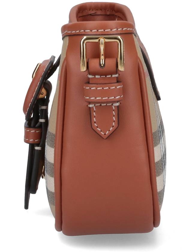 Check Shoulder Bag Brown - BURBERRY - BALAAN 6