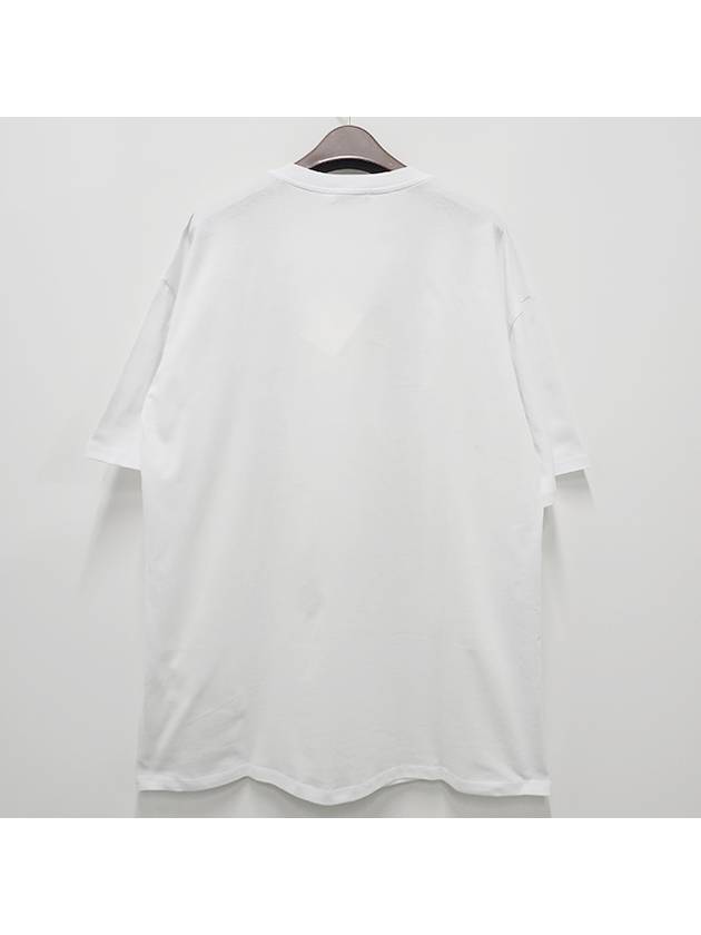 Women's Tacco Short Sleeve T-Shirt White - MAX MARA - BALAAN 4