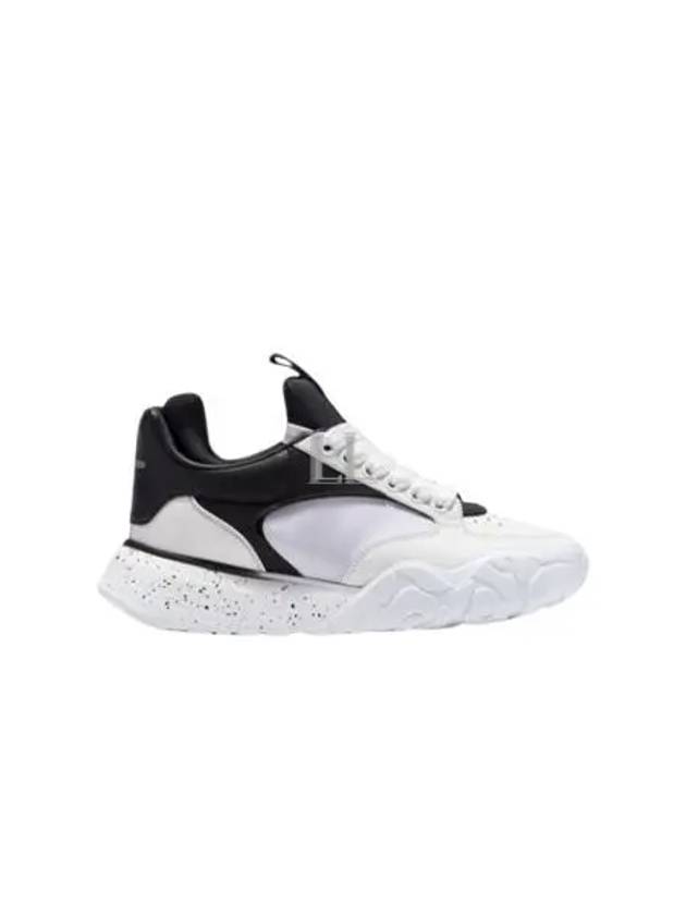 Court Tech Low Top Sneakers White Black - ALEXANDER MCQUEEN - BALAAN 2