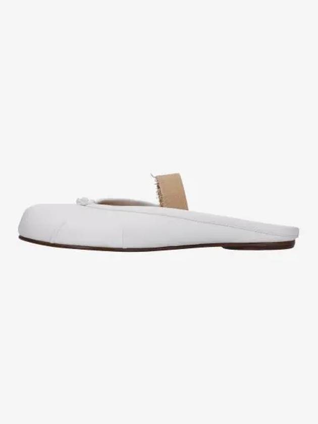 Tabi Ballerina Elastic Band Mule Ivory Nude S39WZ0103P6853HA333 - MAISON MARGIELA - BALAAN 1