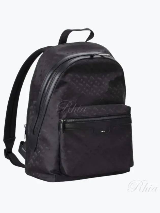 Trystan Monogram Backpack Black - HUGO BOSS - BALAAN 2