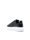 Debossed Logo Low-Top Sneakers Black - ALEXANDER MCQUEEN - BALAAN 4