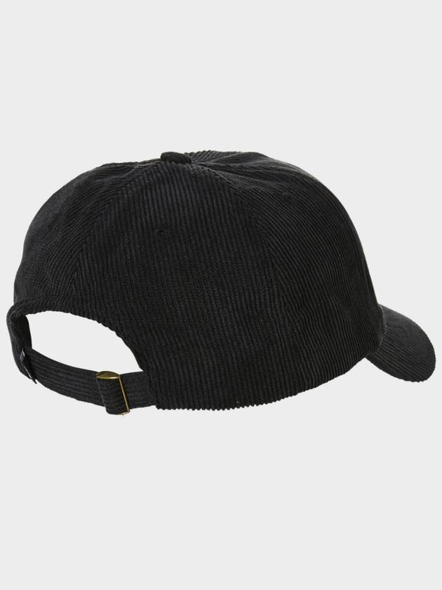 Graffiti Corduroy Low Pro Ball Cap Black - STUSSY - BALAAN 4