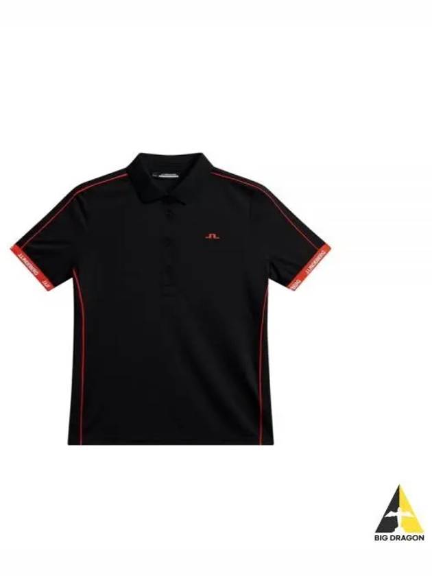 Demi Polo Shirt Black - J.LINDEBERG - BALAAN 2