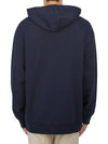 Milo Logo Cotton Hoodie Blue - A.P.C. - BALAAN 4