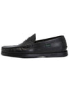 Coraux Leather Loafers Black - PARABOOT - BALAAN 4