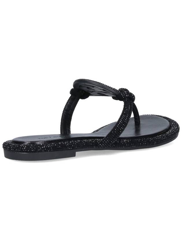 Miller fave knotted flip flops black - TORY BURCH - BALAAN 5