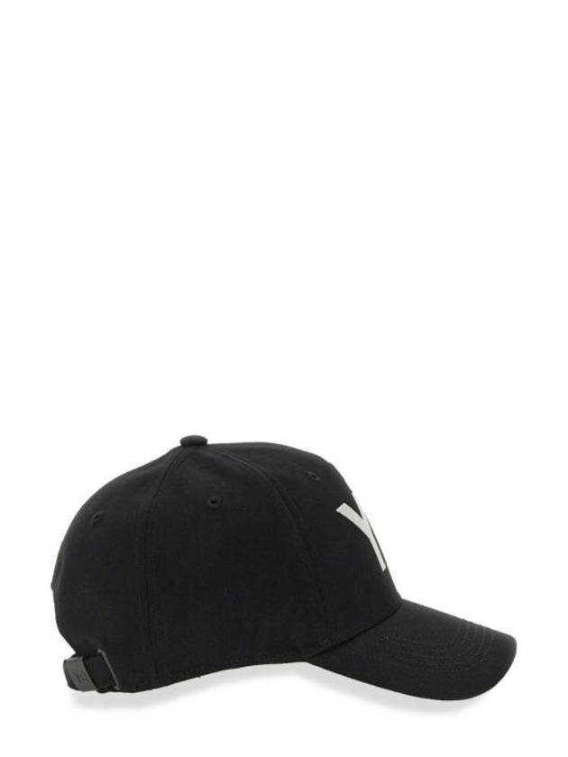 Embroidered Logo Ball Cap Black - Y-3 - BALAAN 3