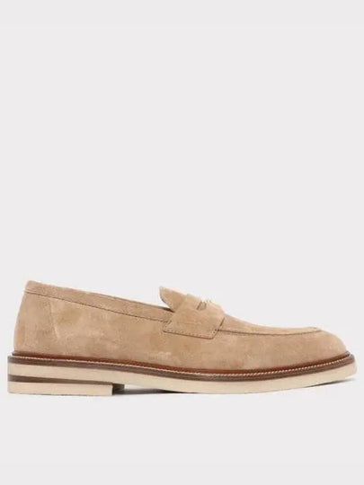 Penny slot suede loafers MZUPEAT709C8051 - BRUNELLO CUCINELLI - BALAAN 2