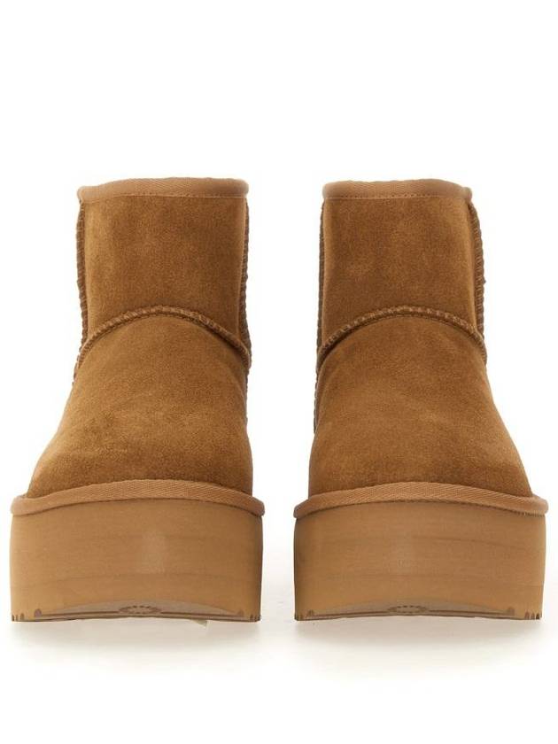 Classic Mini Platform Suede Winter Boots Chestnut - UGG - BALAAN 6