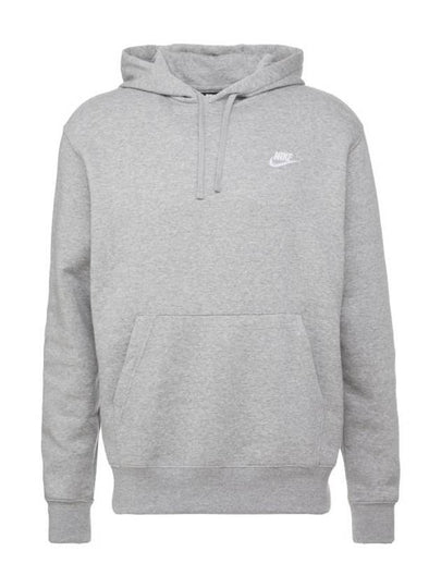 Sportswear Club Pullover Hoodie Grey - NIKE - BALAAN 2