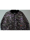 Pink gold zebra pattern logo overfit jacket - KENZO - BALAAN 3