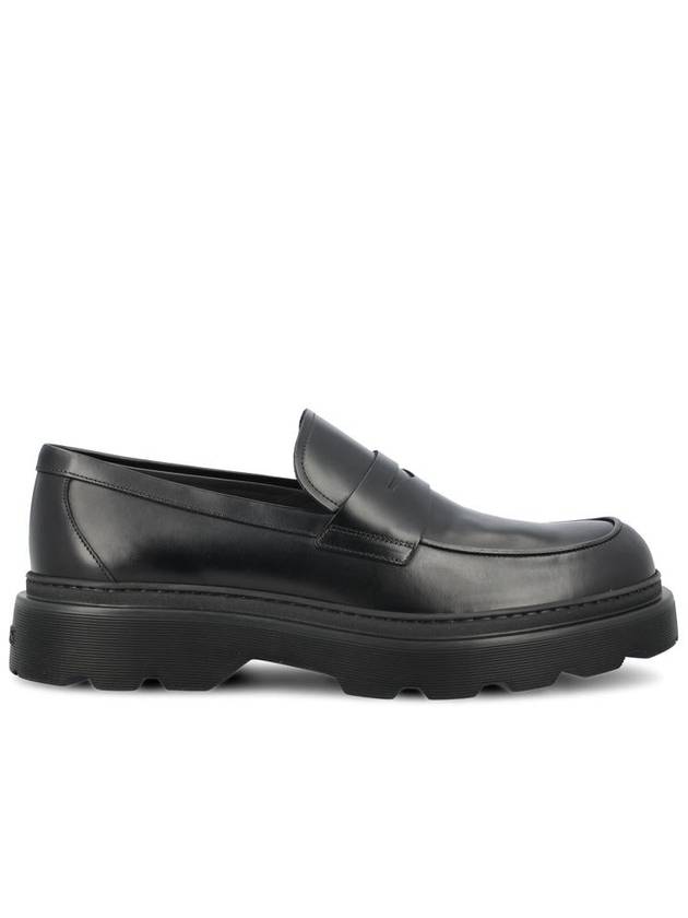 Calfskin Leather Loafer Black - TOD'S - BALAAN 2