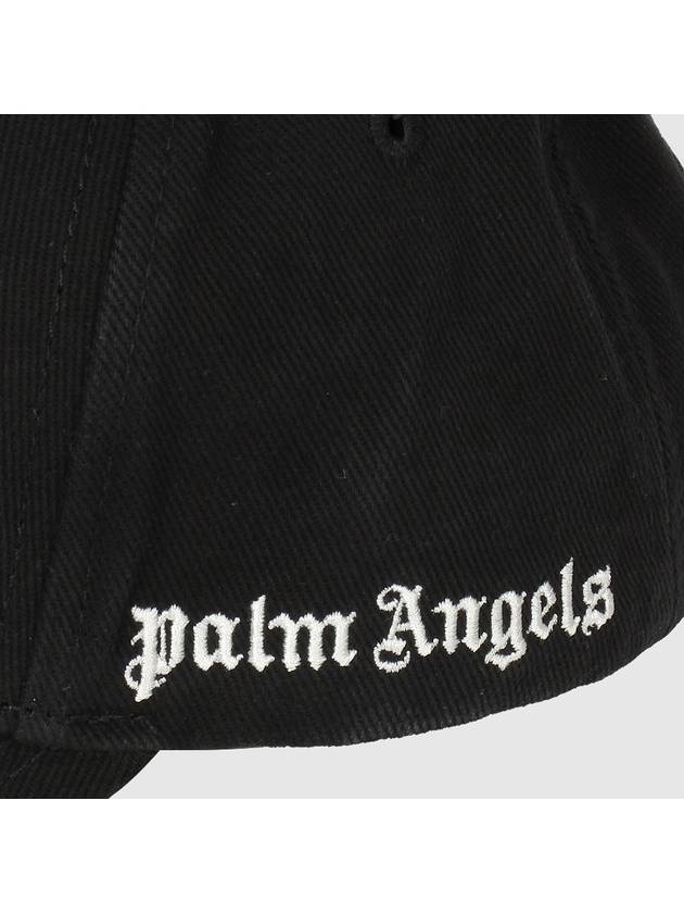 Spray Bear Ball Cap Black - PALM ANGELS - BALAAN.