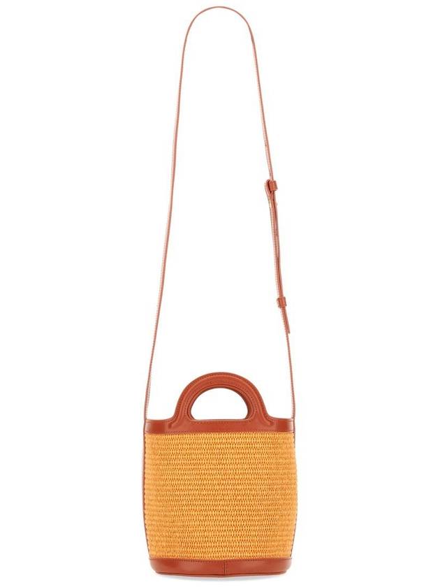 Tropicalia Small Bucket Bag Orange - MARNI - BALAAN 3