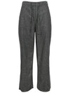 23FW Black Maranta Wool Pants MARANTA 002 - MAX MARA - BALAAN 3